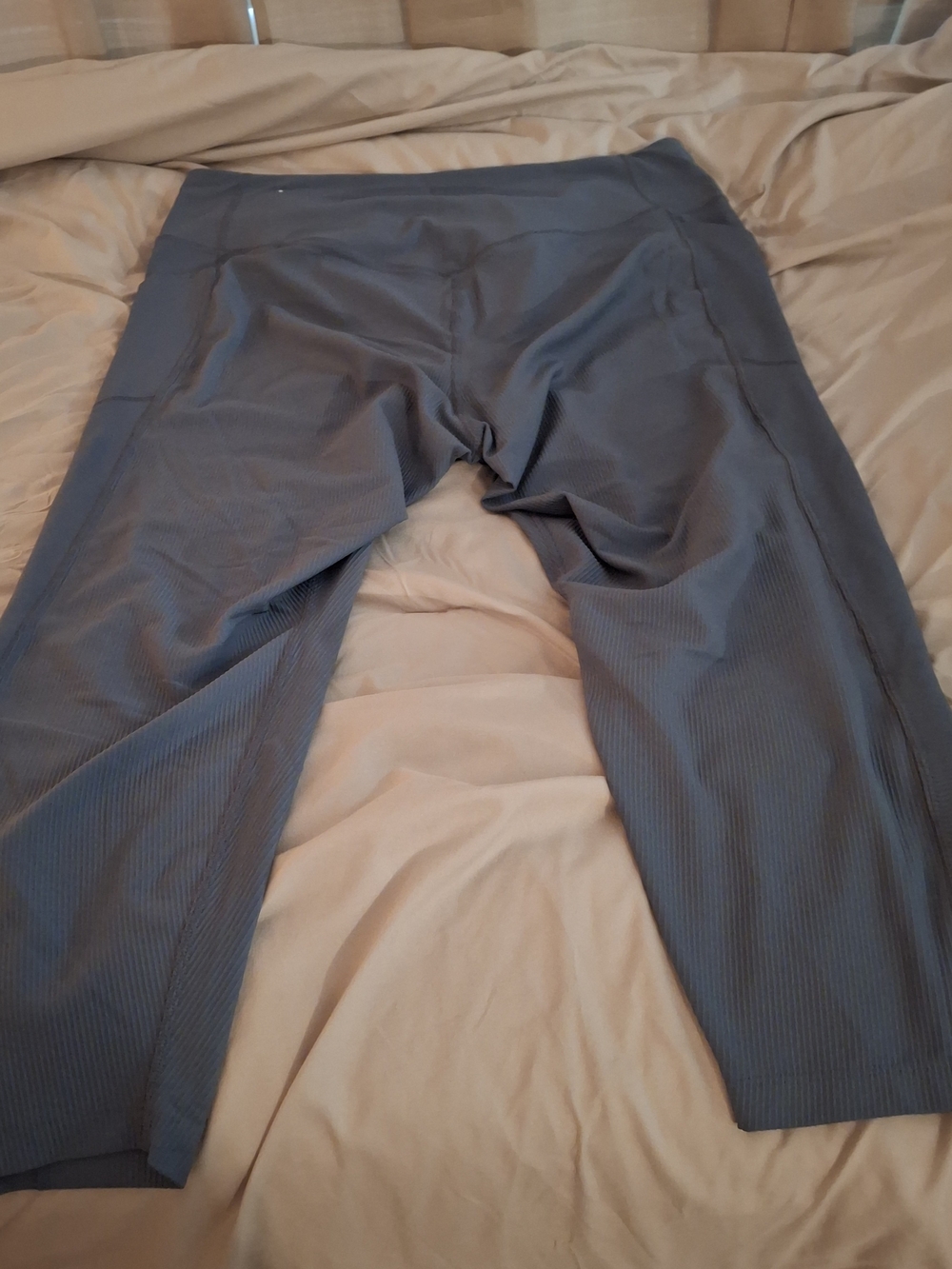 Old Navy Active Women's Charcoal High-Rise PowerSoft Leggings - Picture 8 of 9